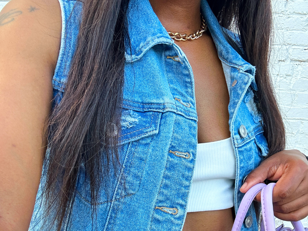 Our Favorite Denim Vest Outfits Under $50 That You'll Love - Juscallmenicki